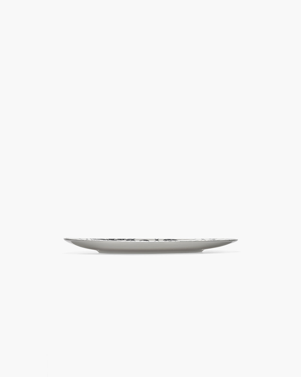 Serax Unity mělký talíř bílo-černý porcelán