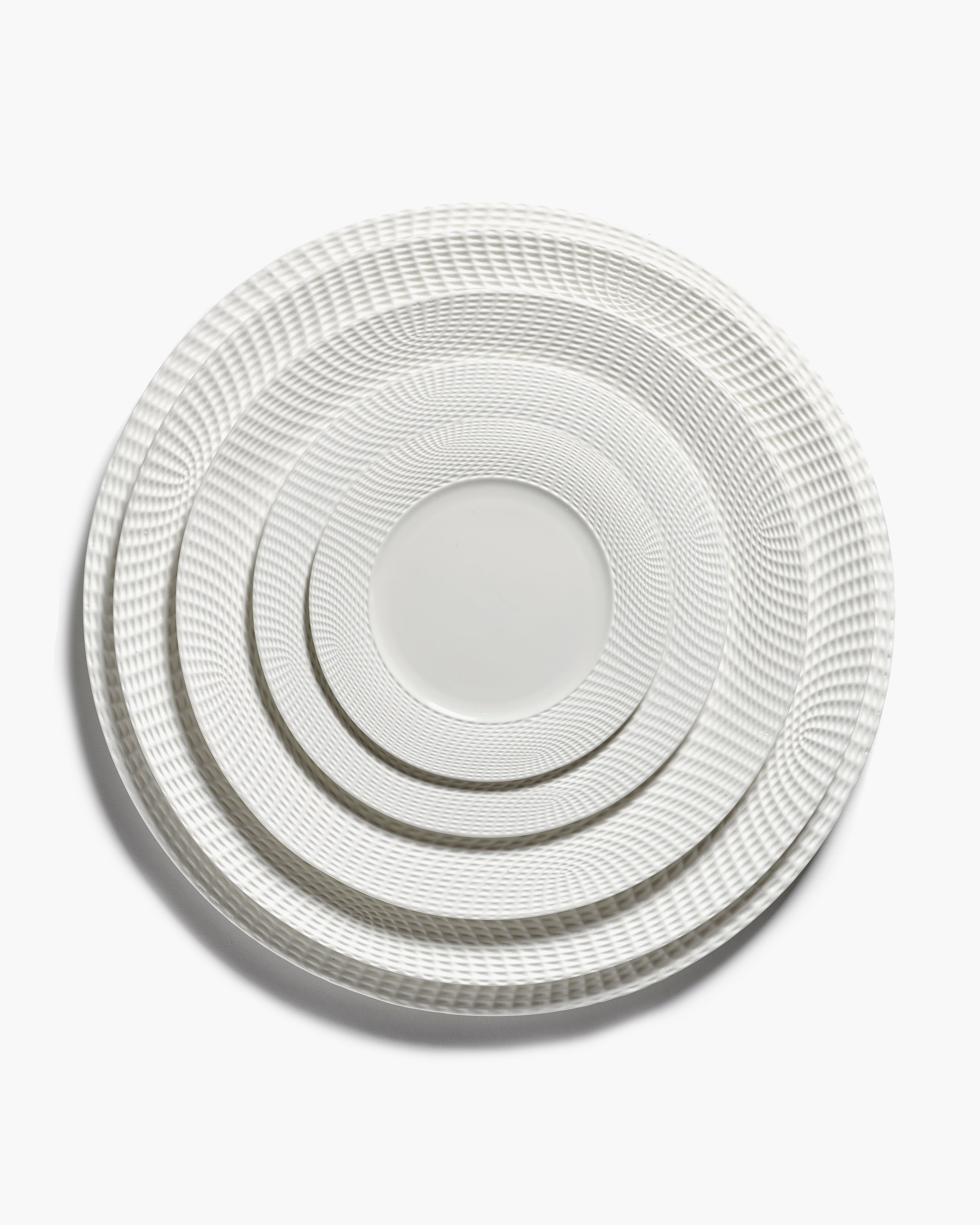 Serax Nido předkrmový talíř bílý porcelán
