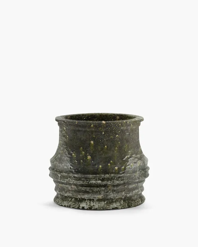 Serax Mesa Planter 01 M květináč zelený