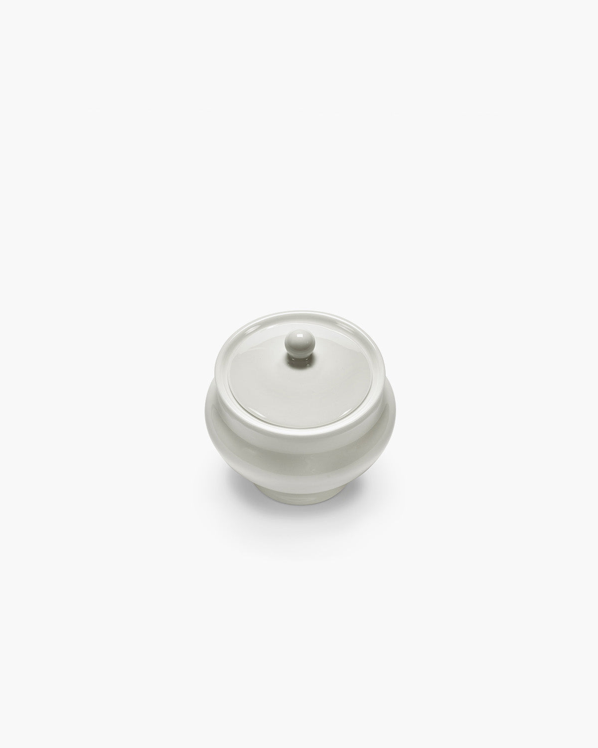 Serax Perle Fine cukřenka bílá porcelánová