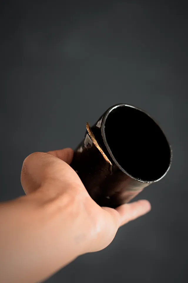 Terra Ceramics Enya espresso šálek 150 ml charcoal