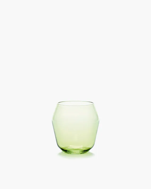 Serax Billie sklenice 25 cl zelená křišťálová