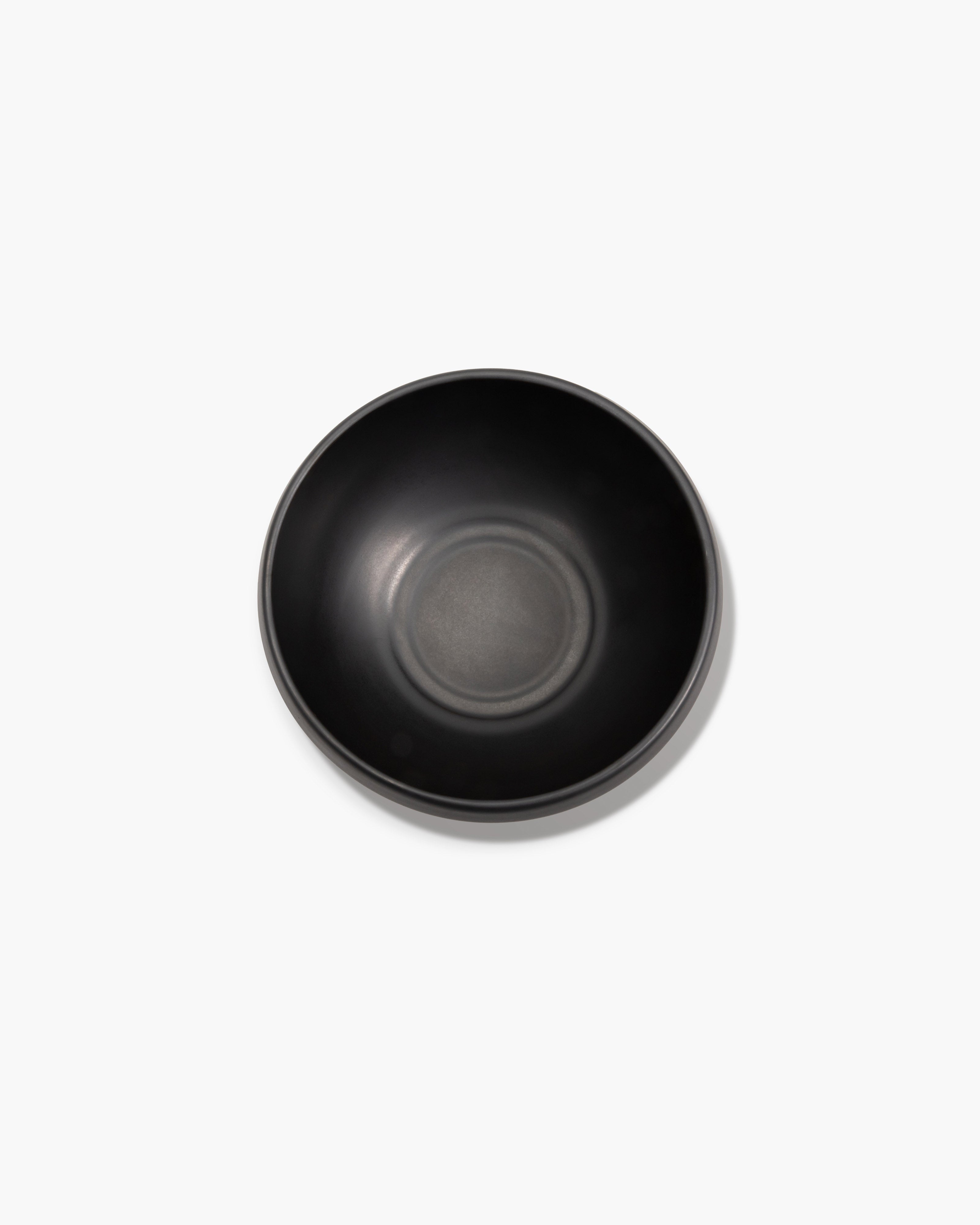 Serax Pure Bowl L mísa černá kamenina