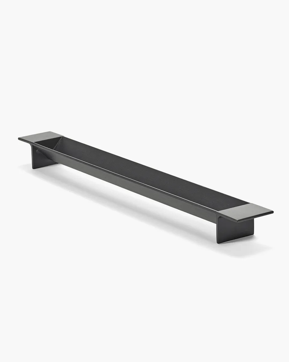 Serax L-Tray podnos L ocelový černý