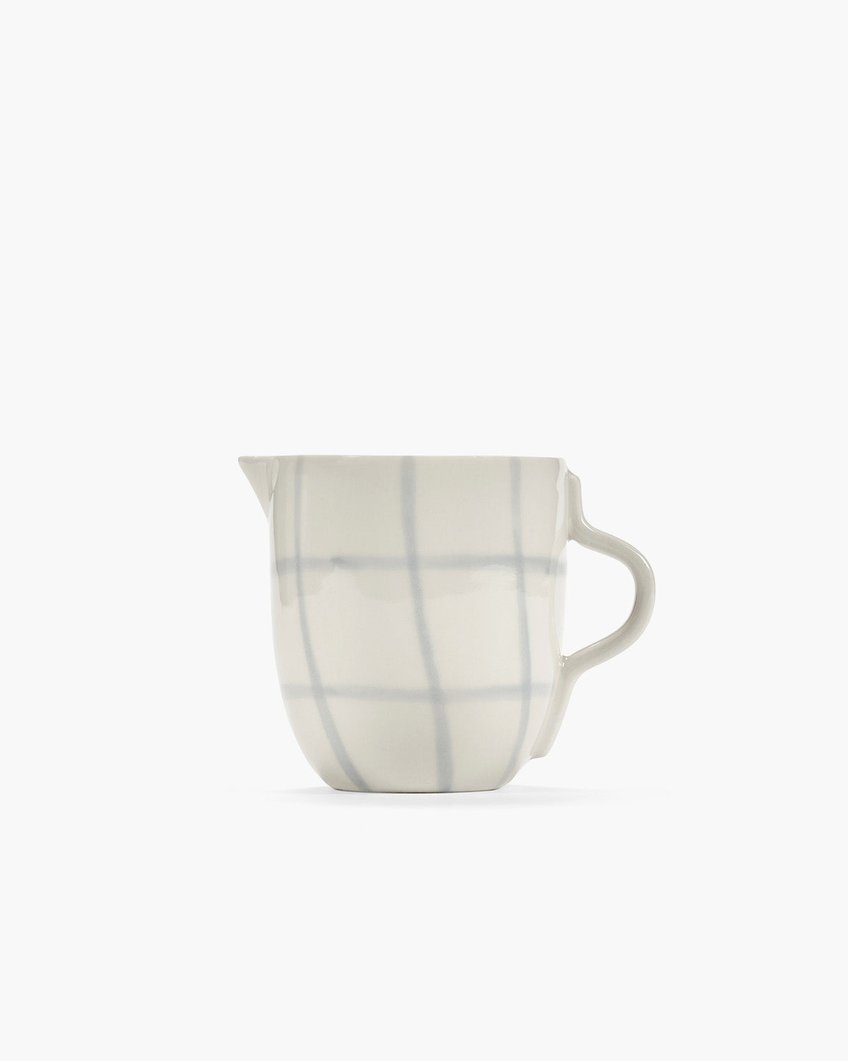 Serax Zuma mléčenka bílá porcelánová Bauhaus vzor