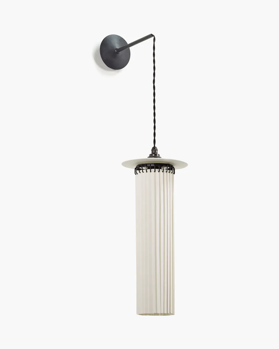 Serax Olga 3 nástěnná lampa černobílá porcelán