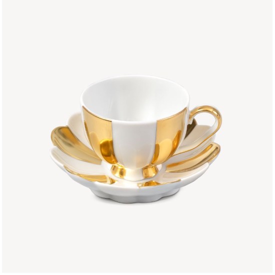 Augarten Melon espresso šálek se zlacením