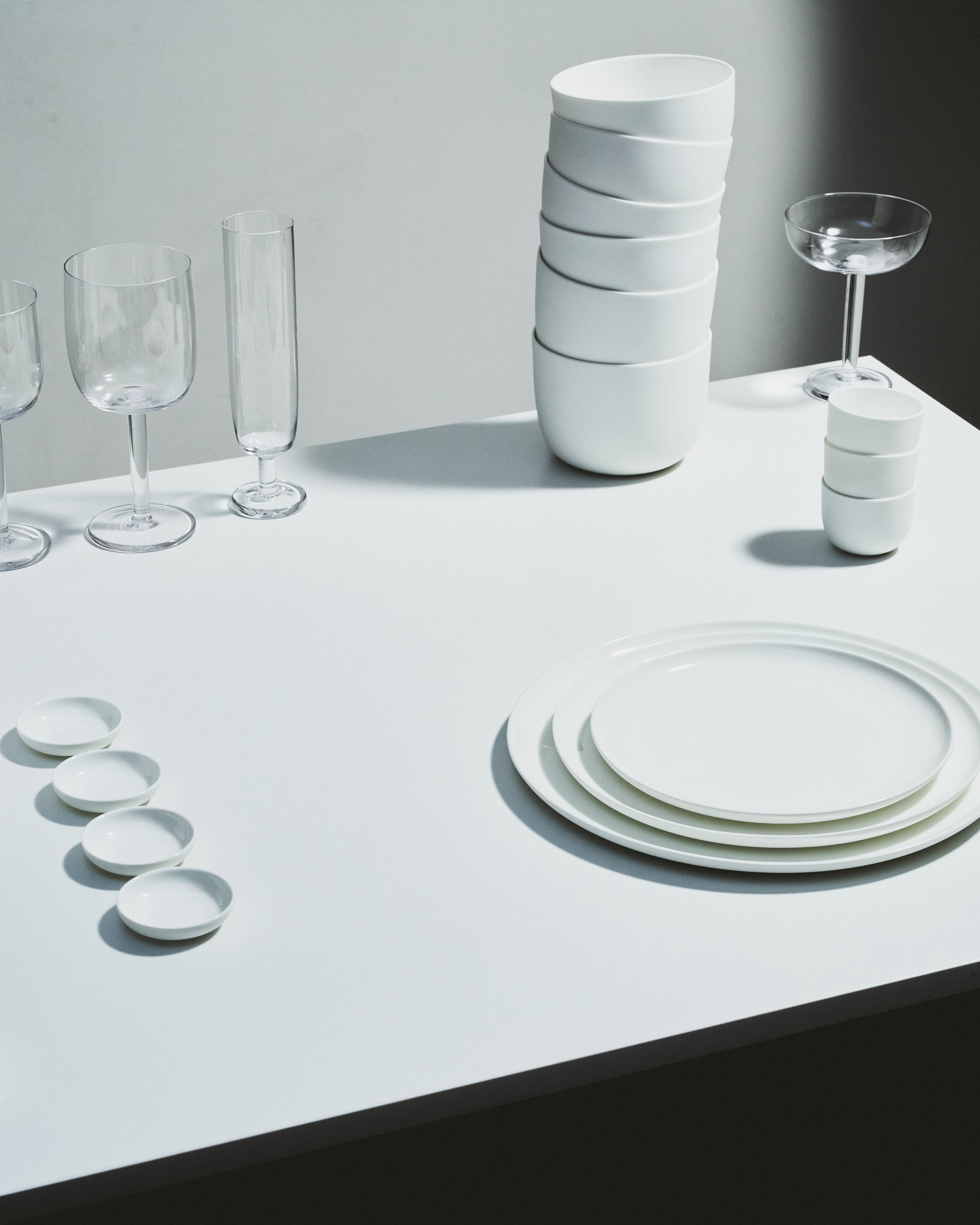 Serax Base S hluboká miska porcelánová bílá