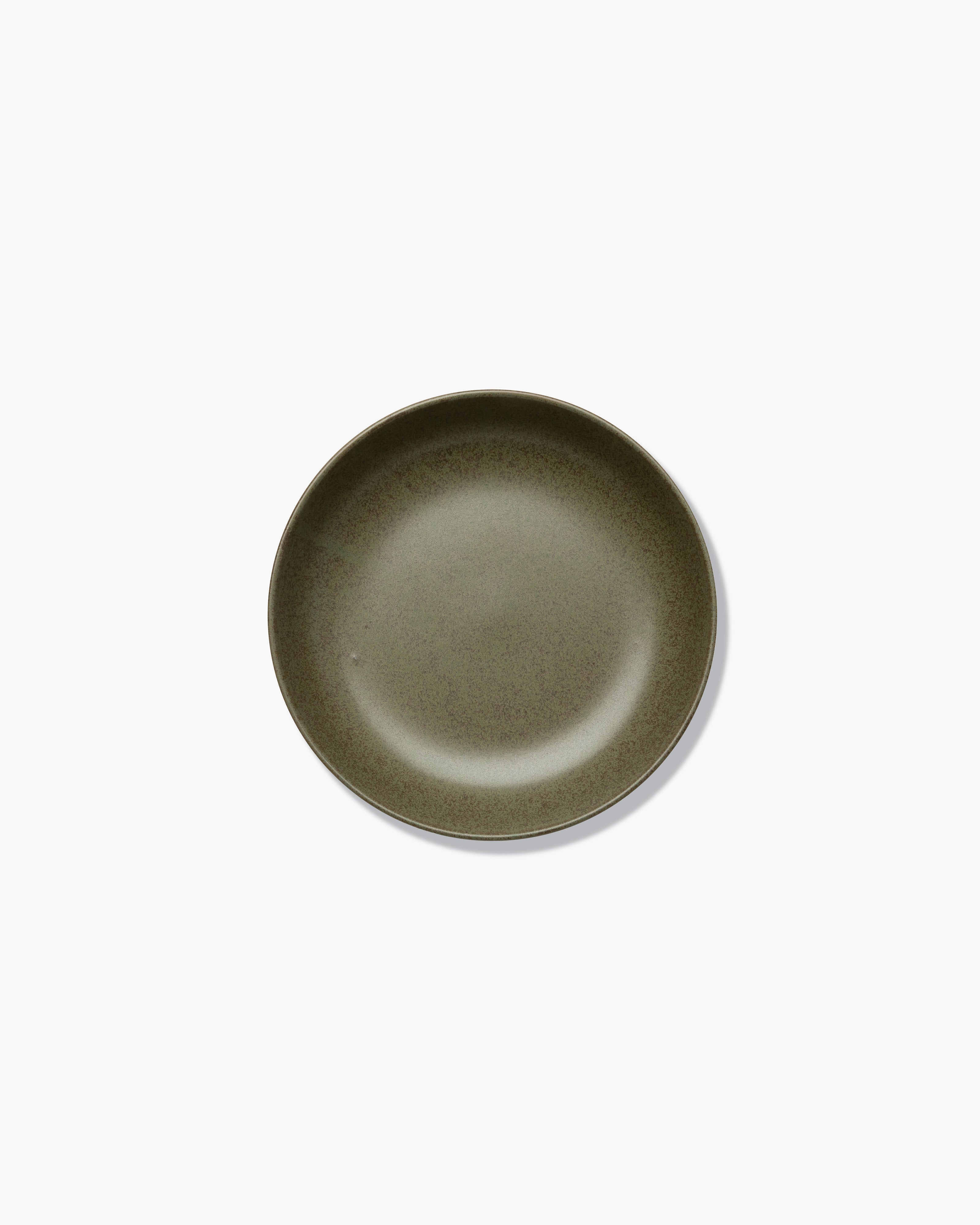 Serax Surface Deep plate M talíř camogreen