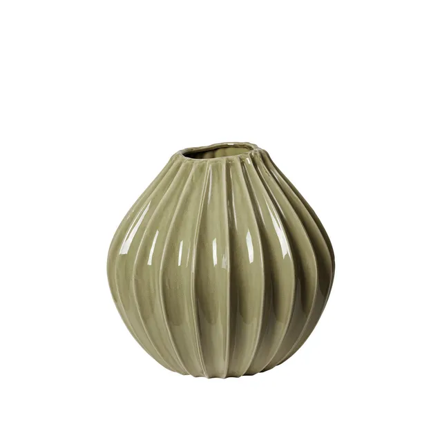 Broste Copenhagen Wide Vase XL váza keramická