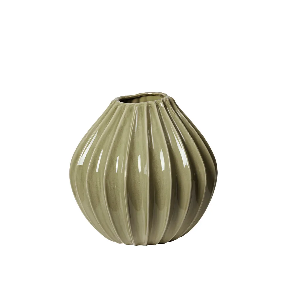Broste Copenhagen Wide Vase XL váza keramická