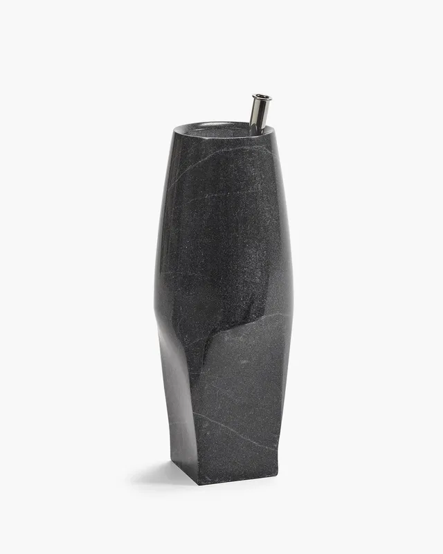 Serax Josephine Vase with glass tube 08 S black váza černá