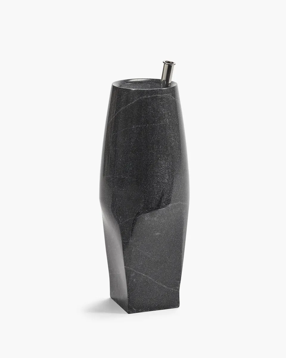 Serax Josephine Vase with glass tube 08 S black váza černá
