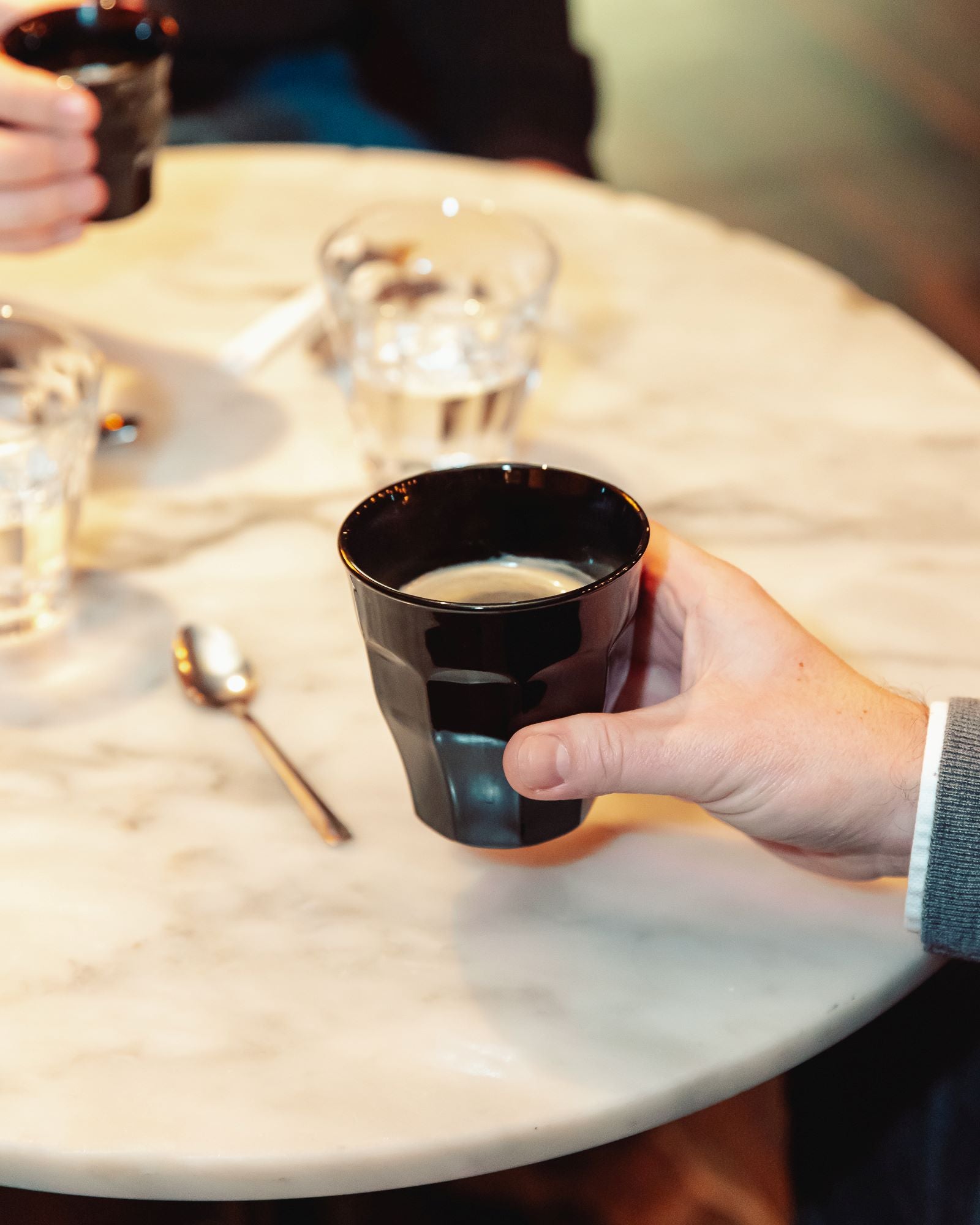 Duralex Le Picardie sklenice 25 cl černá 6 ks tvrzené