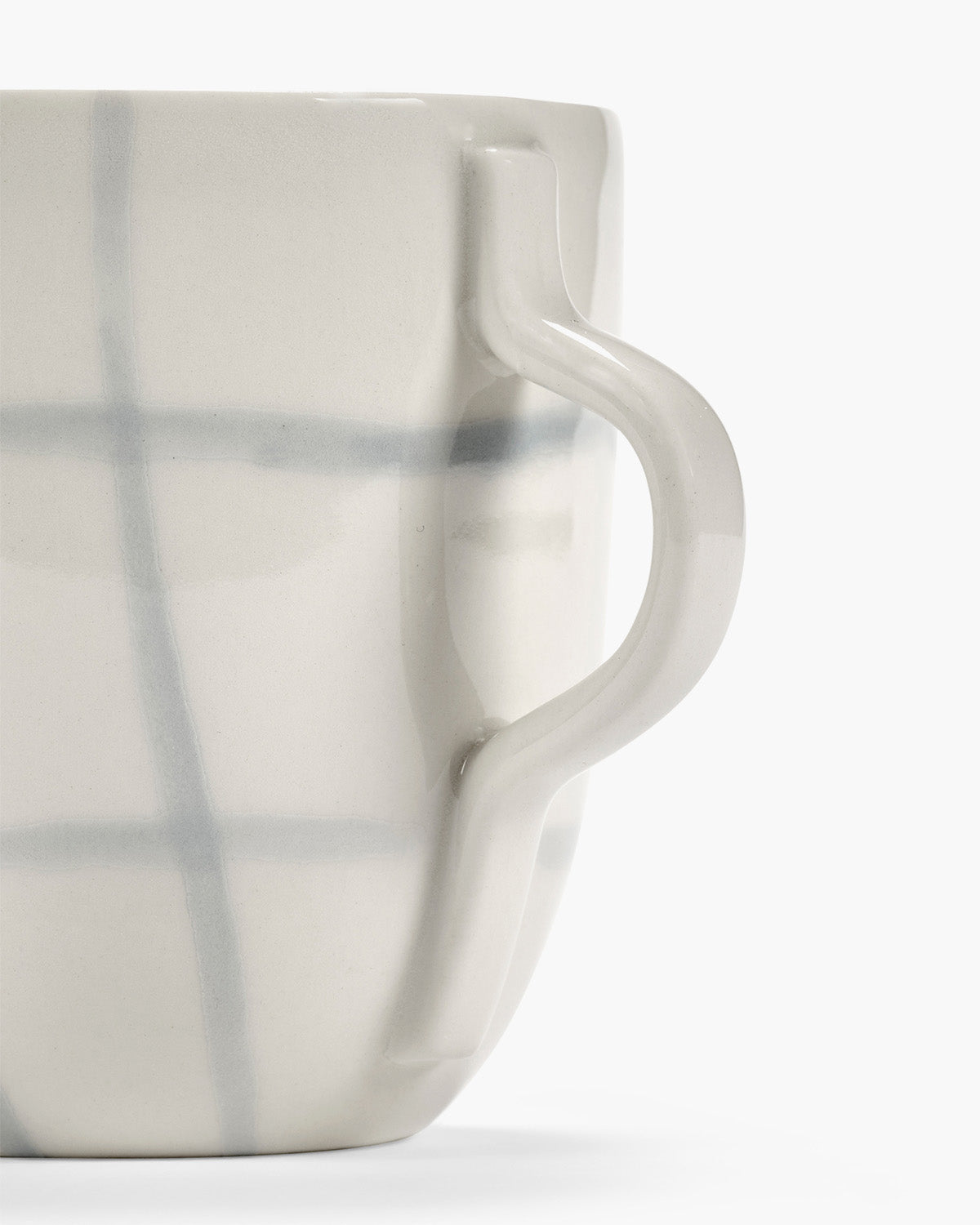Serax Zuma mléčenka bílá porcelánová Bauhaus vzor