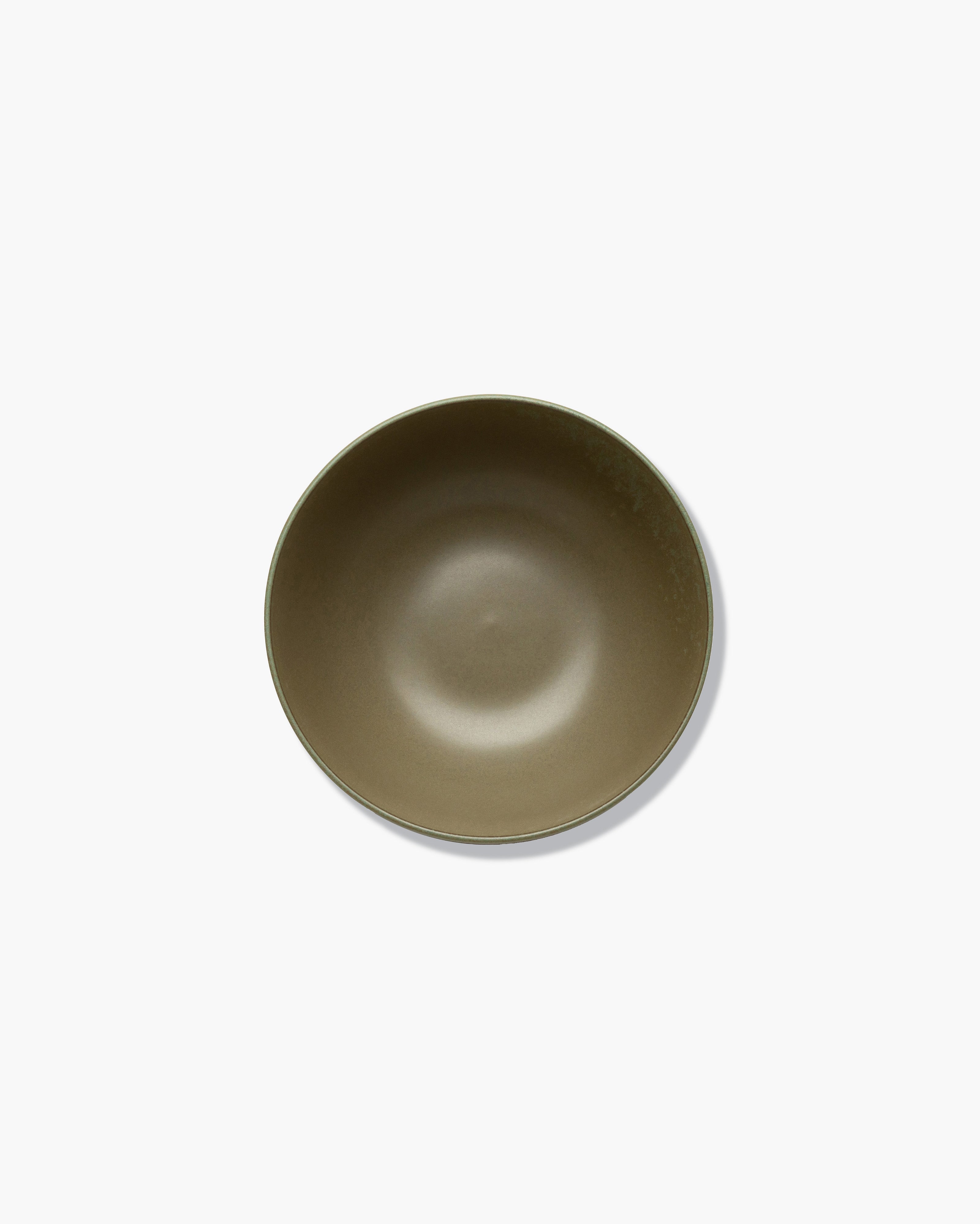 Serax Surface Serving Bowl S mísa camo green reaktivní glazura