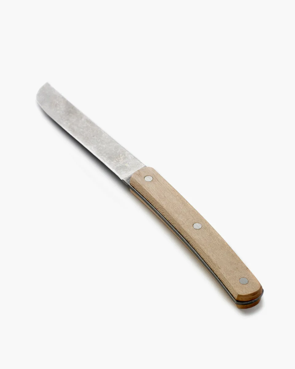 Serax Surface steakový nůž ocelově šedý dřevěný