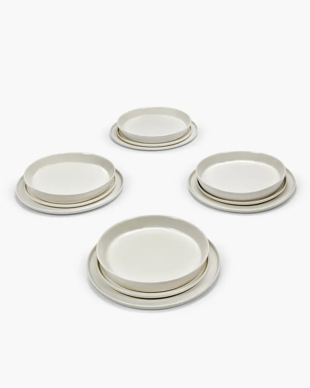 Serax Cena jídelní sada 12 kusů ivory pro 4 osoby