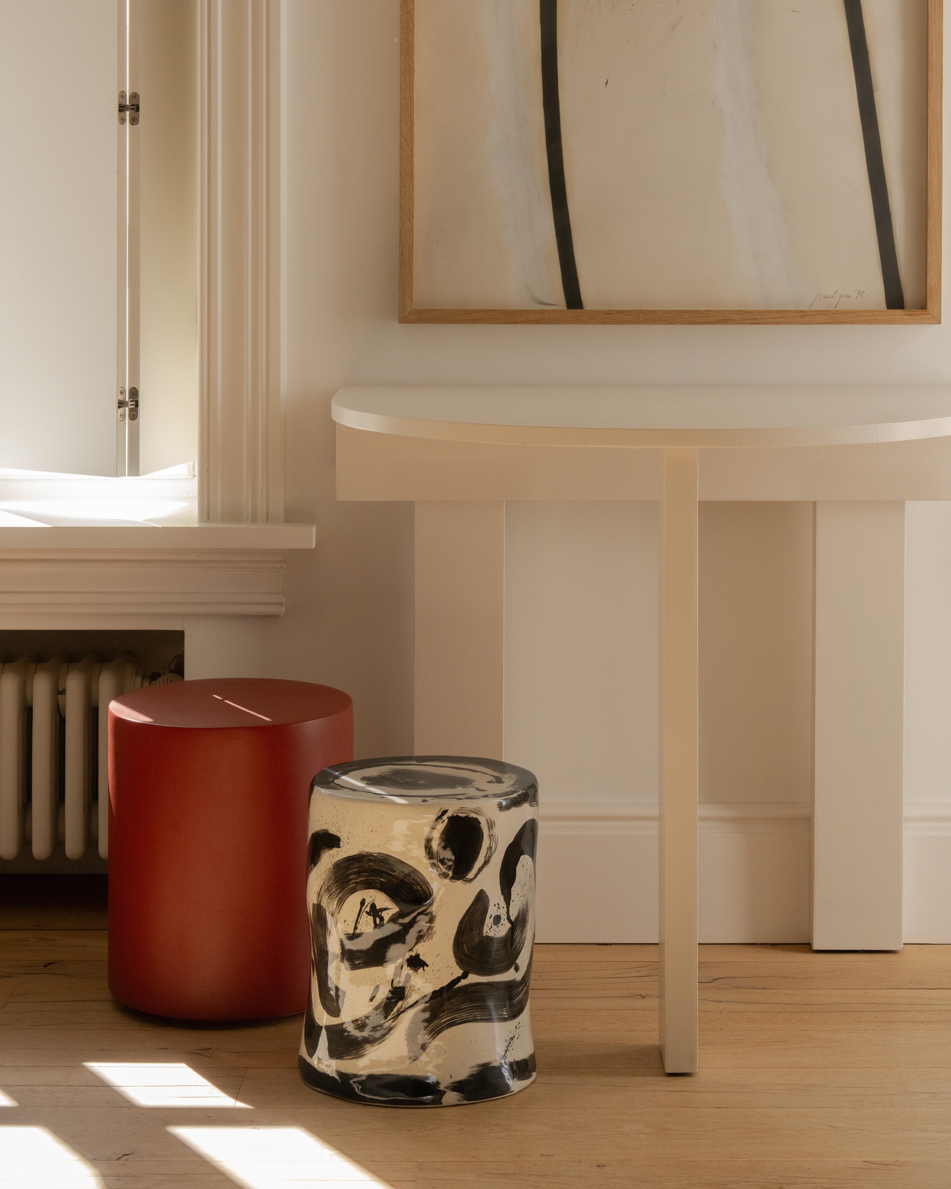 Serax Sophia Side Table 06 stolek černý keramika