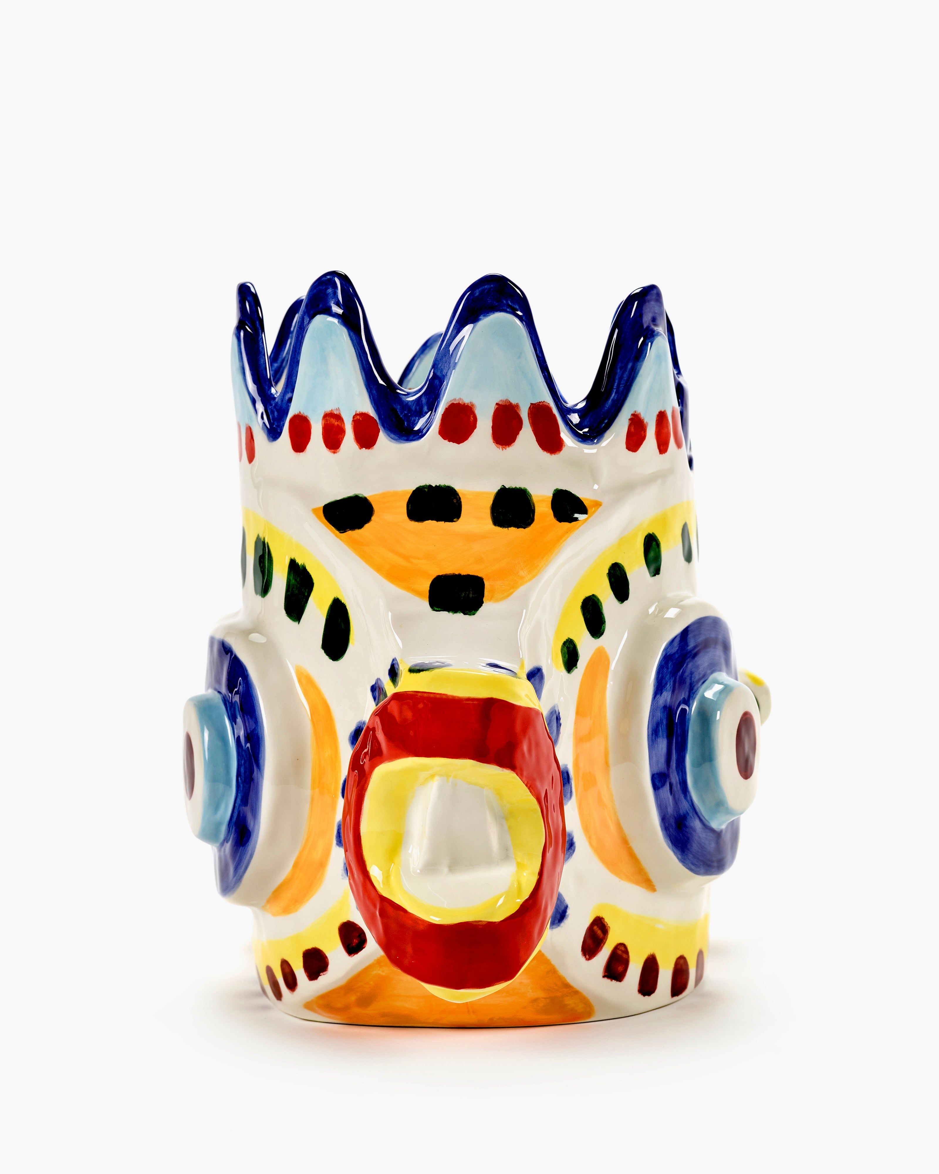 Serax Sicily Vase 01 váza mix kamenina ryba