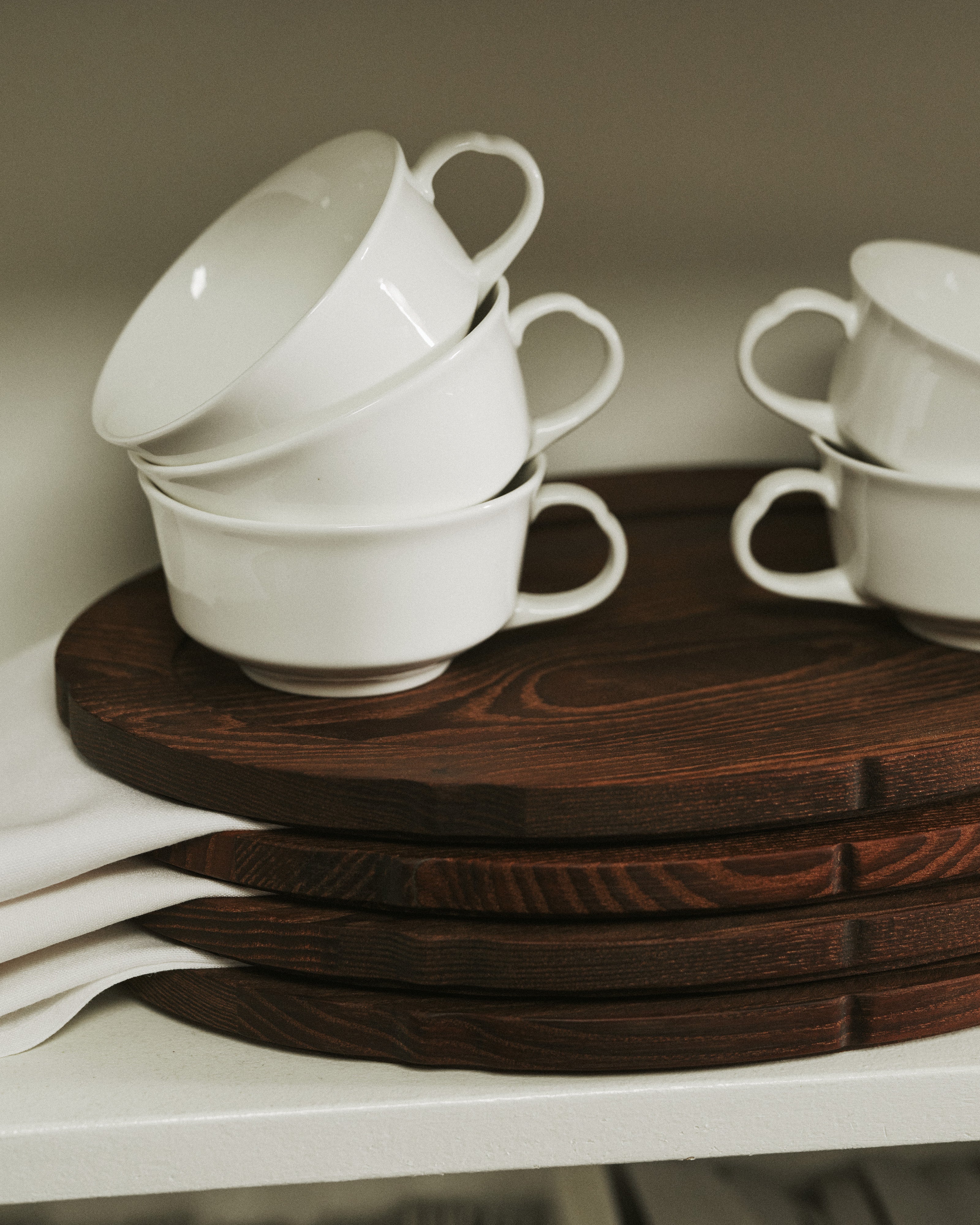 Serax Silhouette šálek na kávu bílý porcelán