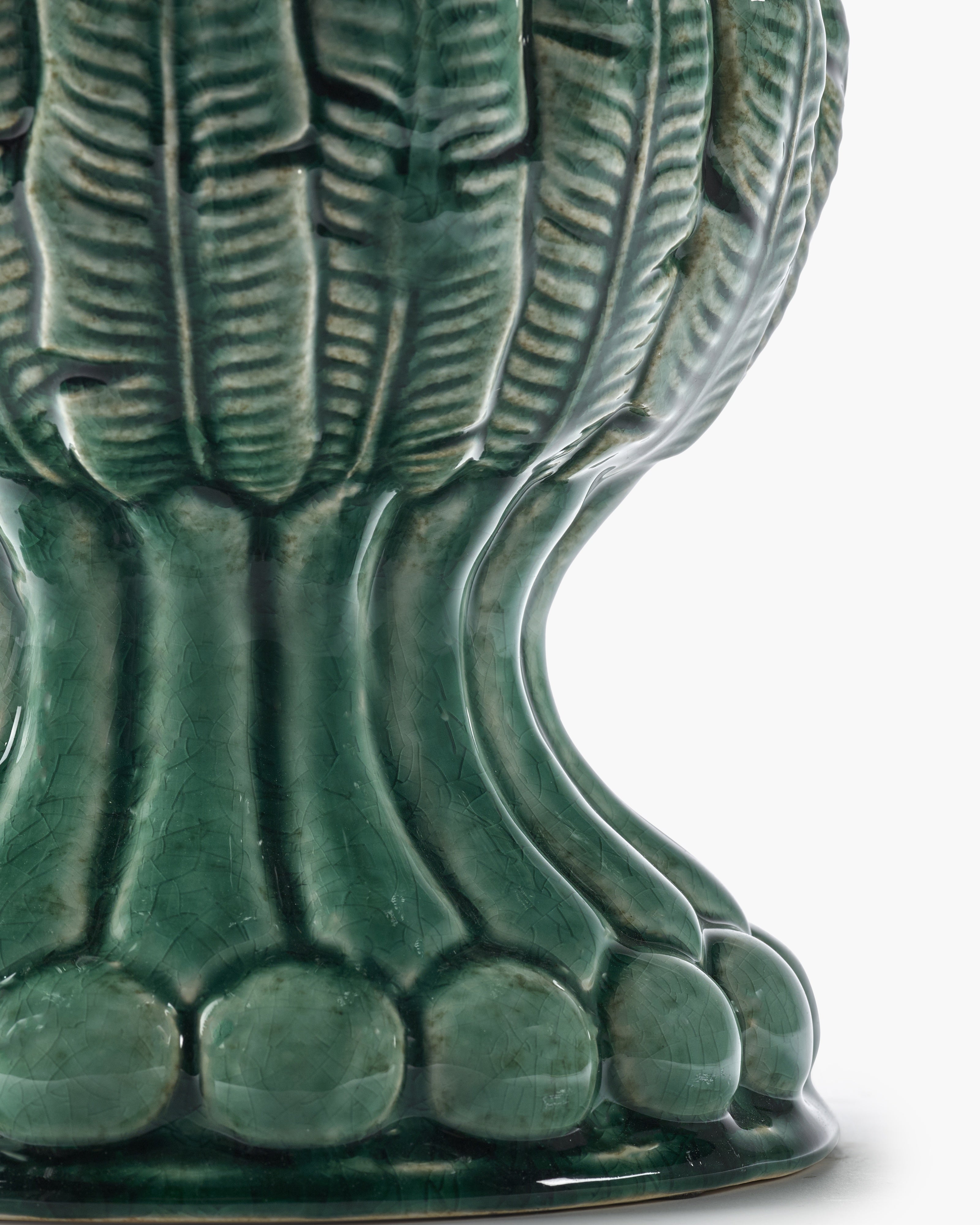 Serax Palm Vase 03 váza zelená keramika