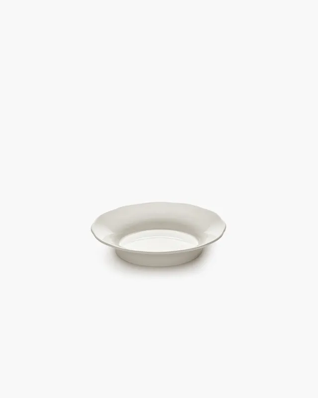 Serax Silhouette hluboký talíř L bílý porcelán