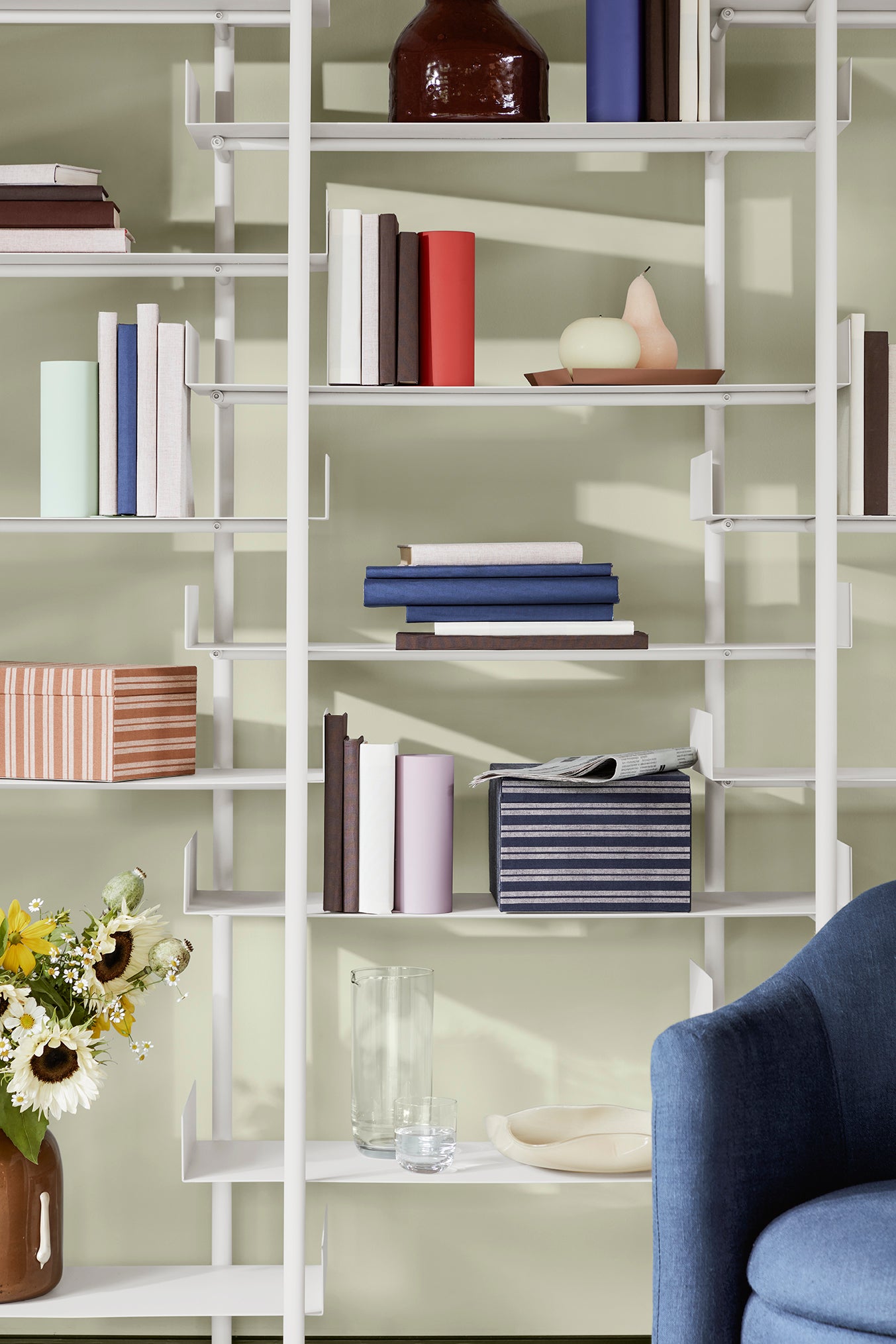 Broste Copenhagen Nobuko Bookend zarážka na knihy keramická 1 ks
