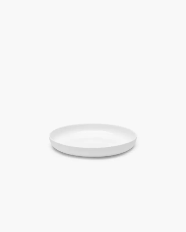 Serax Base snídaňový talíř vysoký bílý porcelán