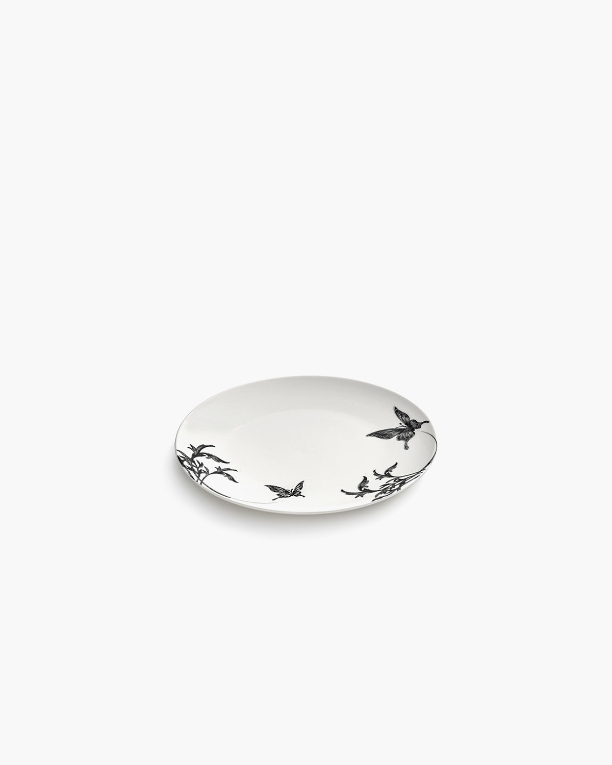 Serax Unity Butterfly Ballet dezertní talíř černobílý porcelán