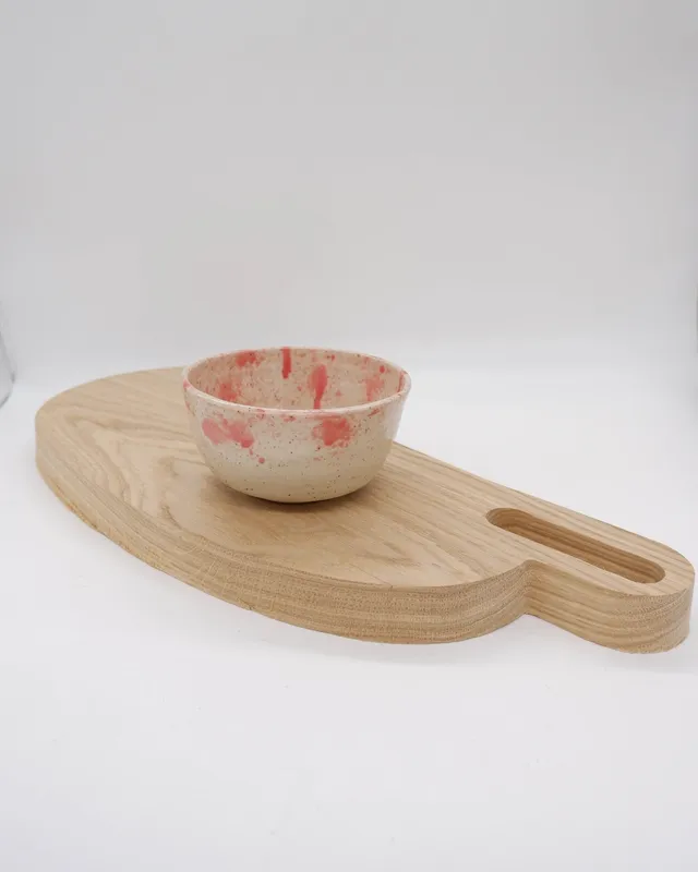 VKUSE miska Ø12 cm růžová 350 ml keramická