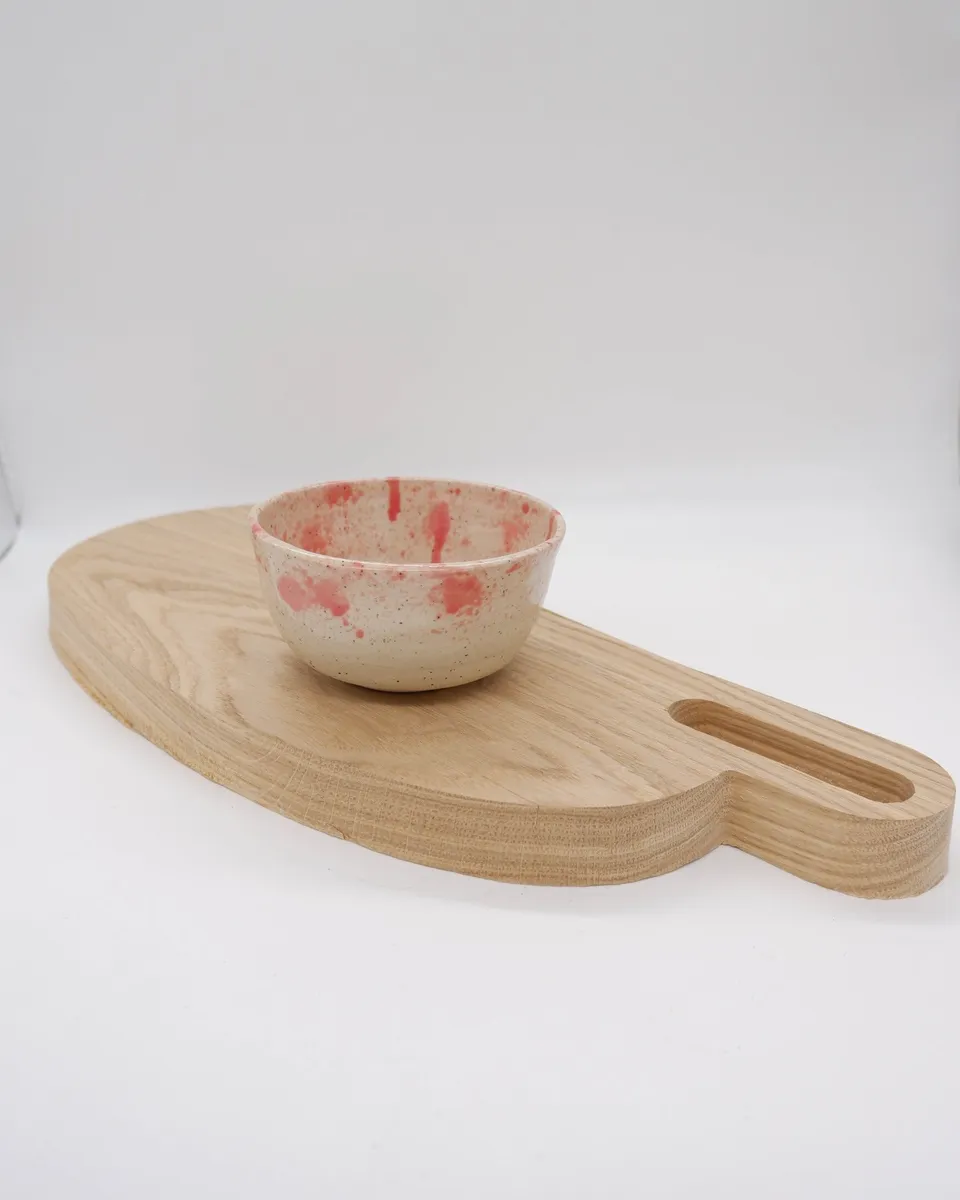VKUSE miska Ø12 cm růžová 350 ml keramická