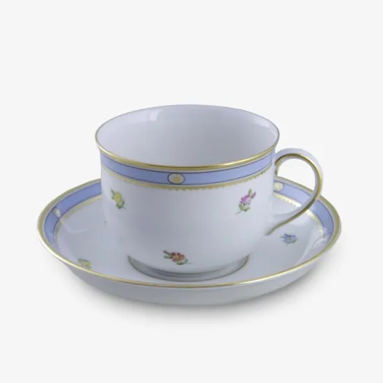 Augarten Schubert šálek na kávu bílý porcelán