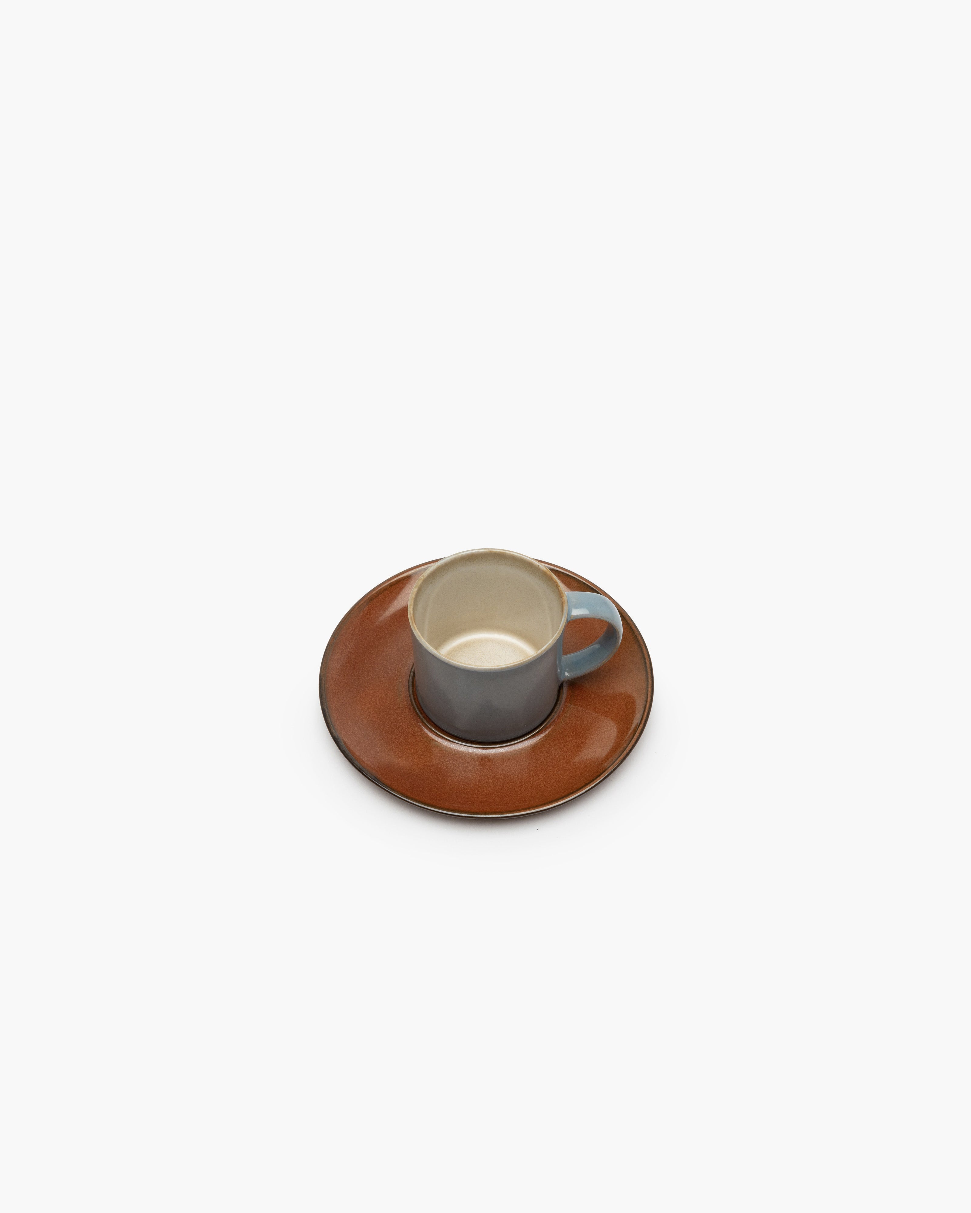 Serax Terres de Rêves podšálek k espressu rezavý