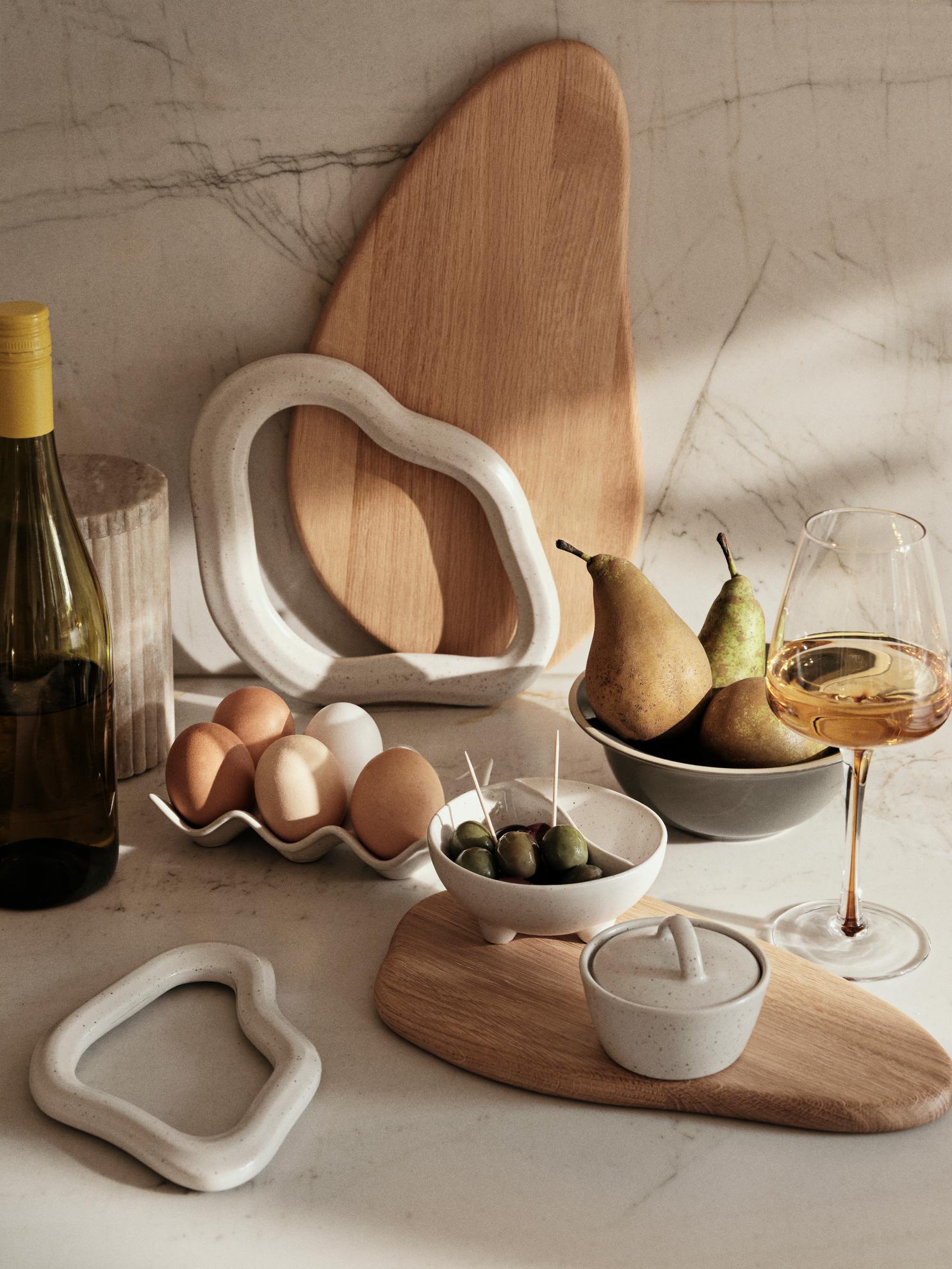 Broste Copenhagen Nordic Vanilla podložka pod hrnec krémová