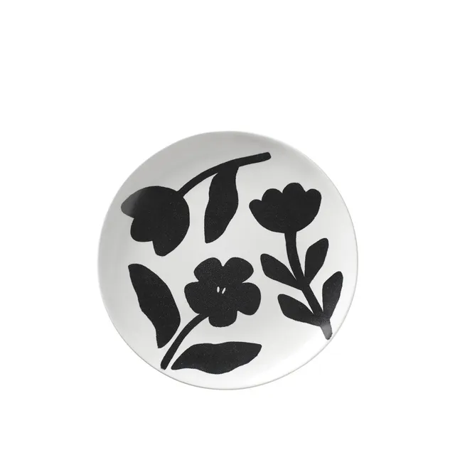 Broste Copenhagen Flora talíř keramický kulatý