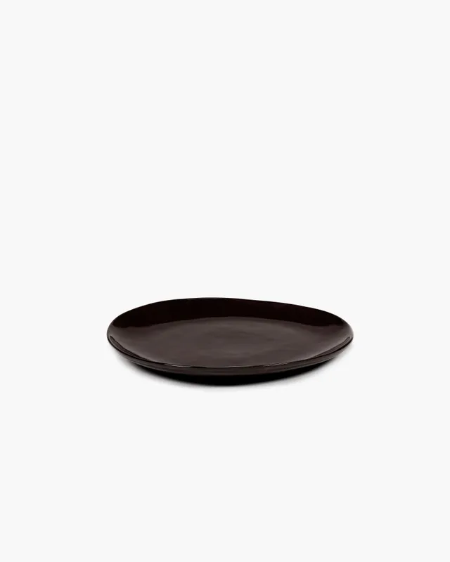 Serax La Mère předkrmový talíř ebenově hnědý