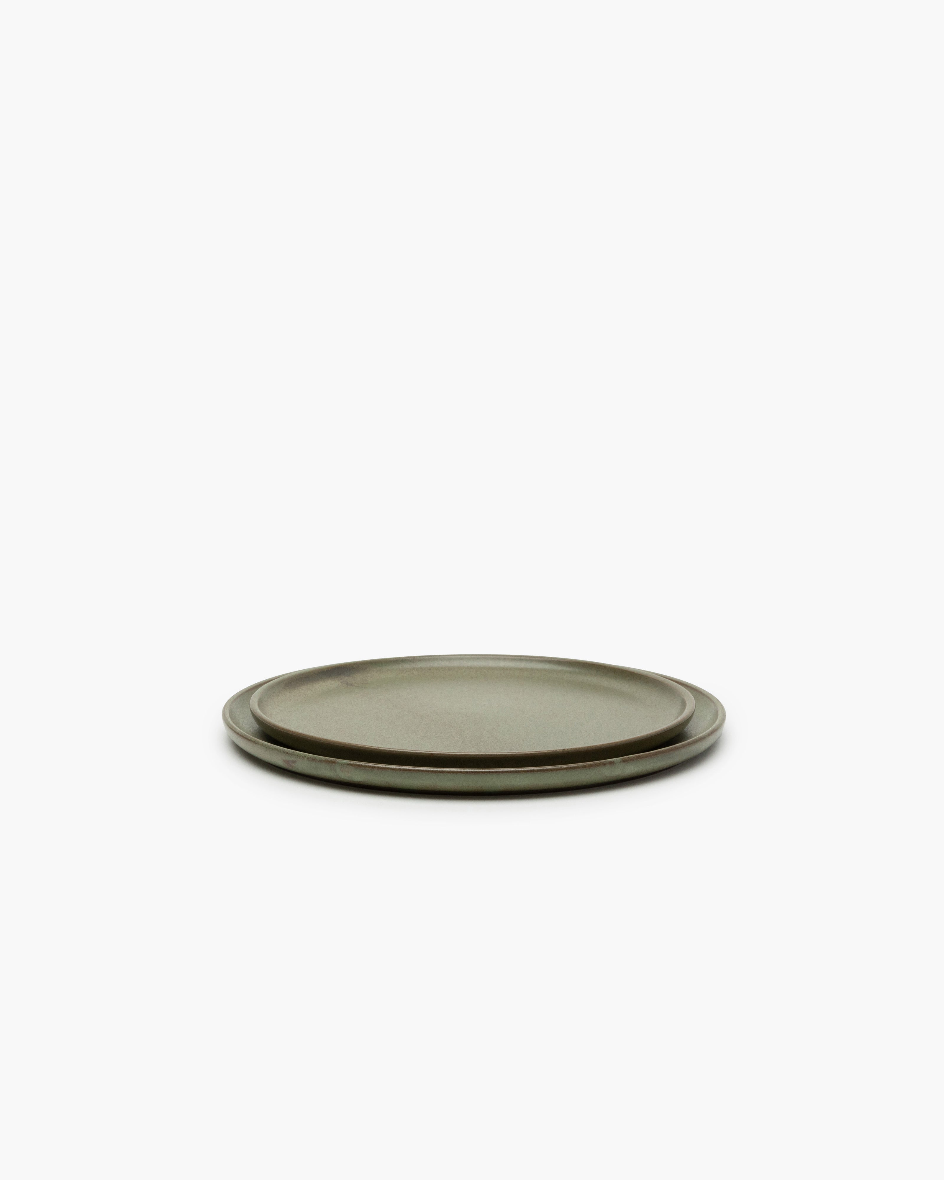 Serax Surface Starter plate předkrmový talíř camo green kamenina