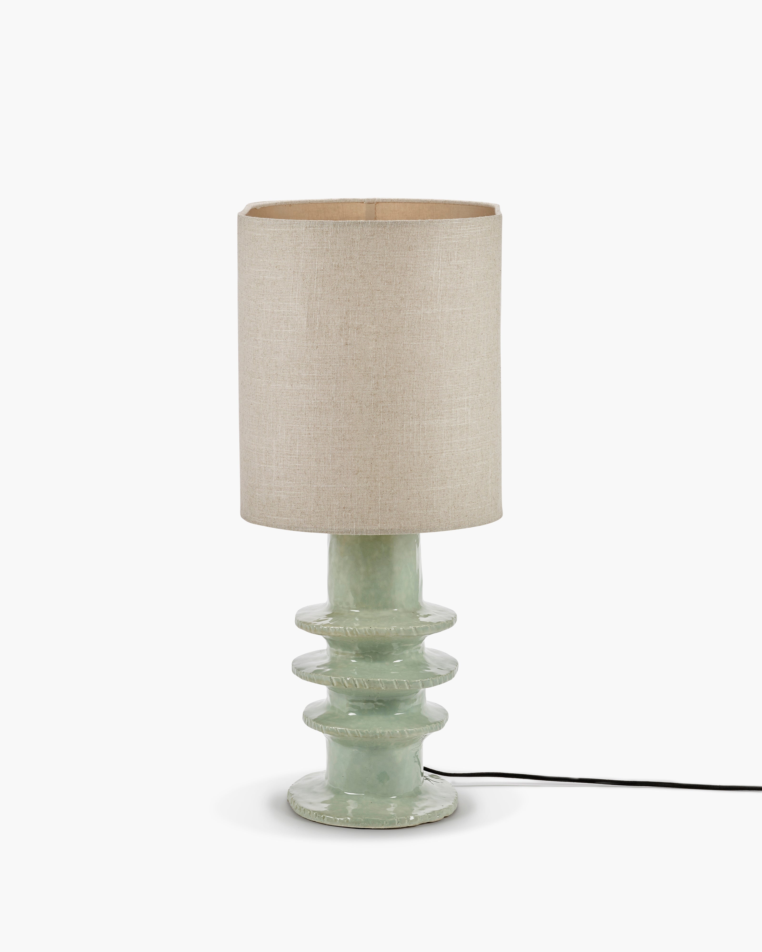 Serax Georgia stolní lampa keramická světle modrá