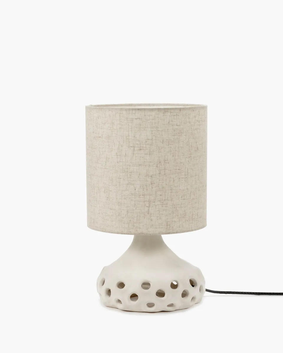 Serax Oya 01 stolní lampa béžová lnená