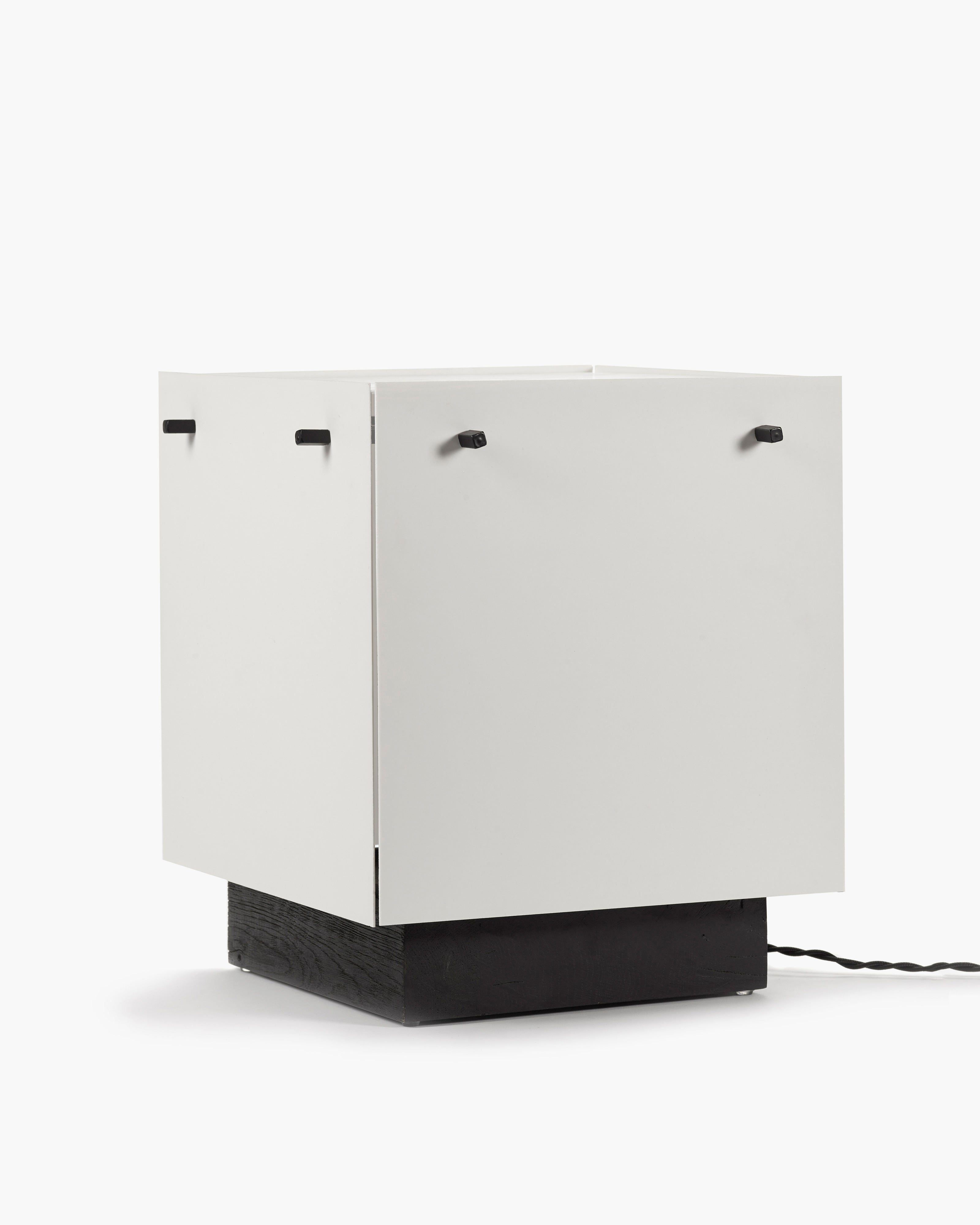 Serax Laslo stolní lampa L černobílá porcelán