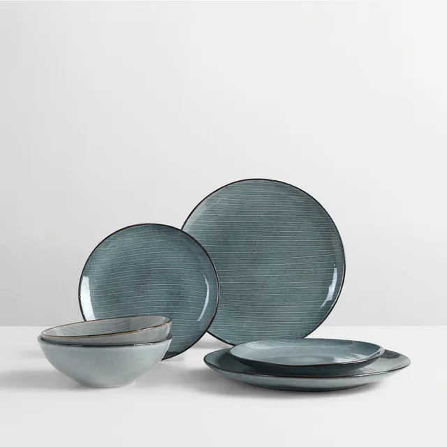 Broste Copenhagen Nordic Sea Dinner Set for Two sada keramická