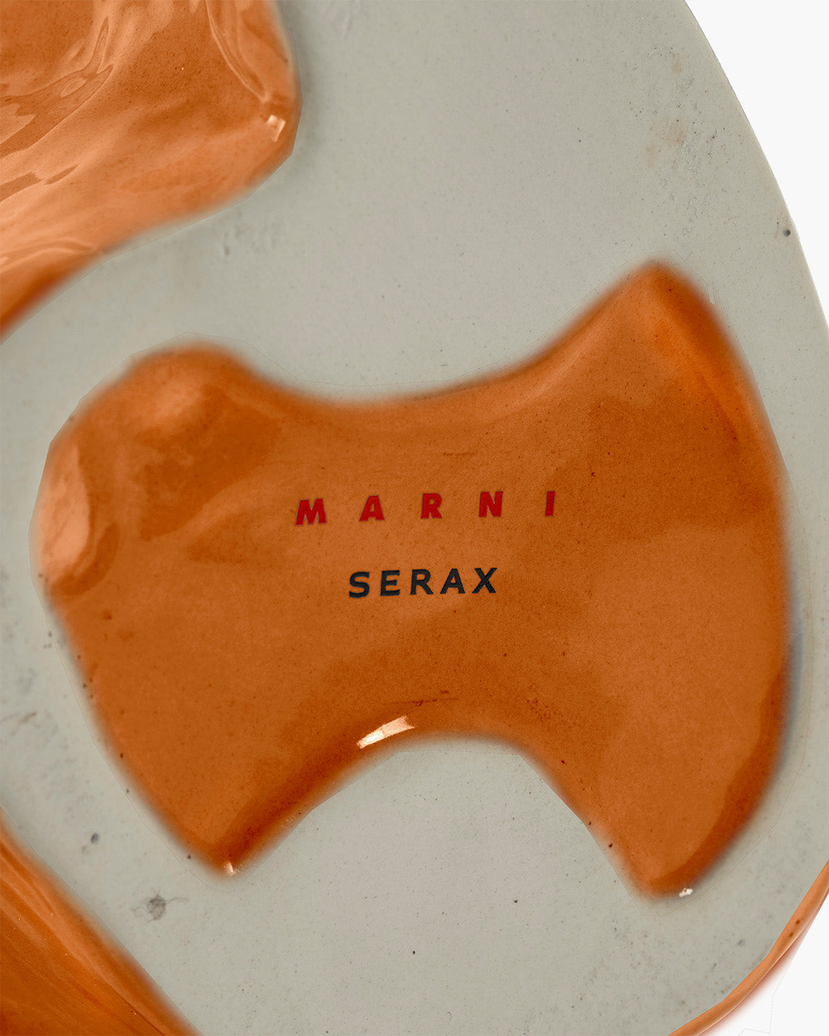 Serax After Midnight váza sova S oranžová
