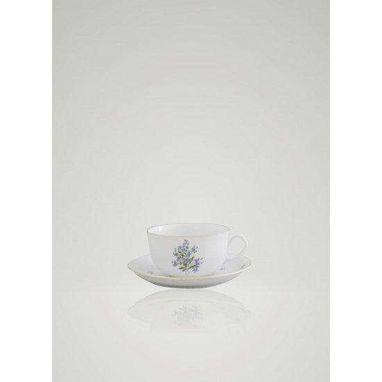 Augarten Schubert čajový šálek bílý porcelánový