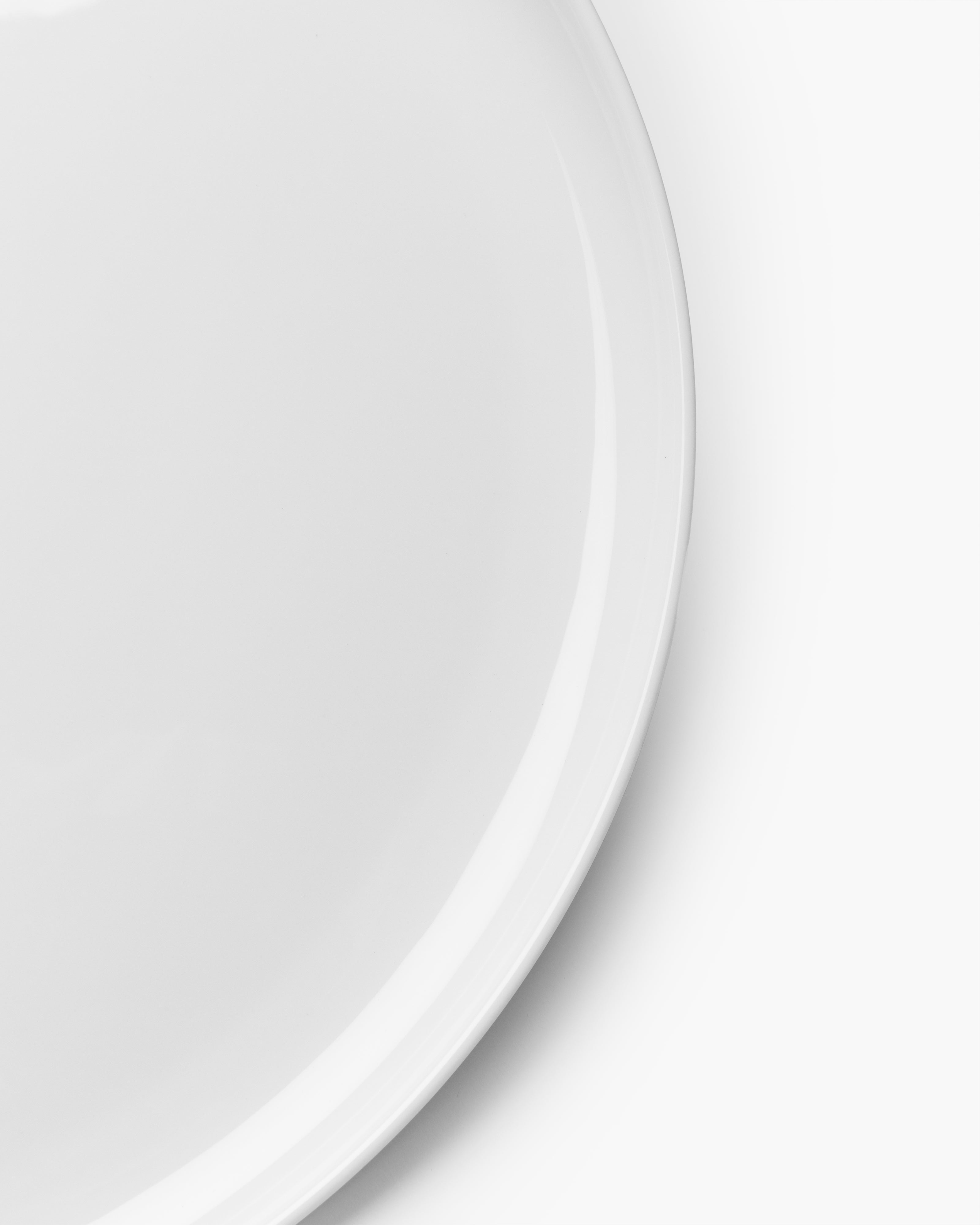 Serax Base nízký jídelní talíř bílý porcelánový