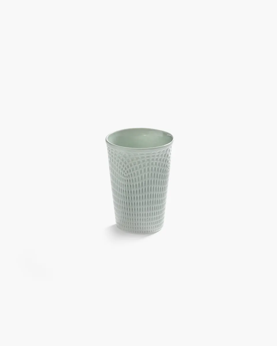 Serax Nido č. 3 šálek zelený porcelánový