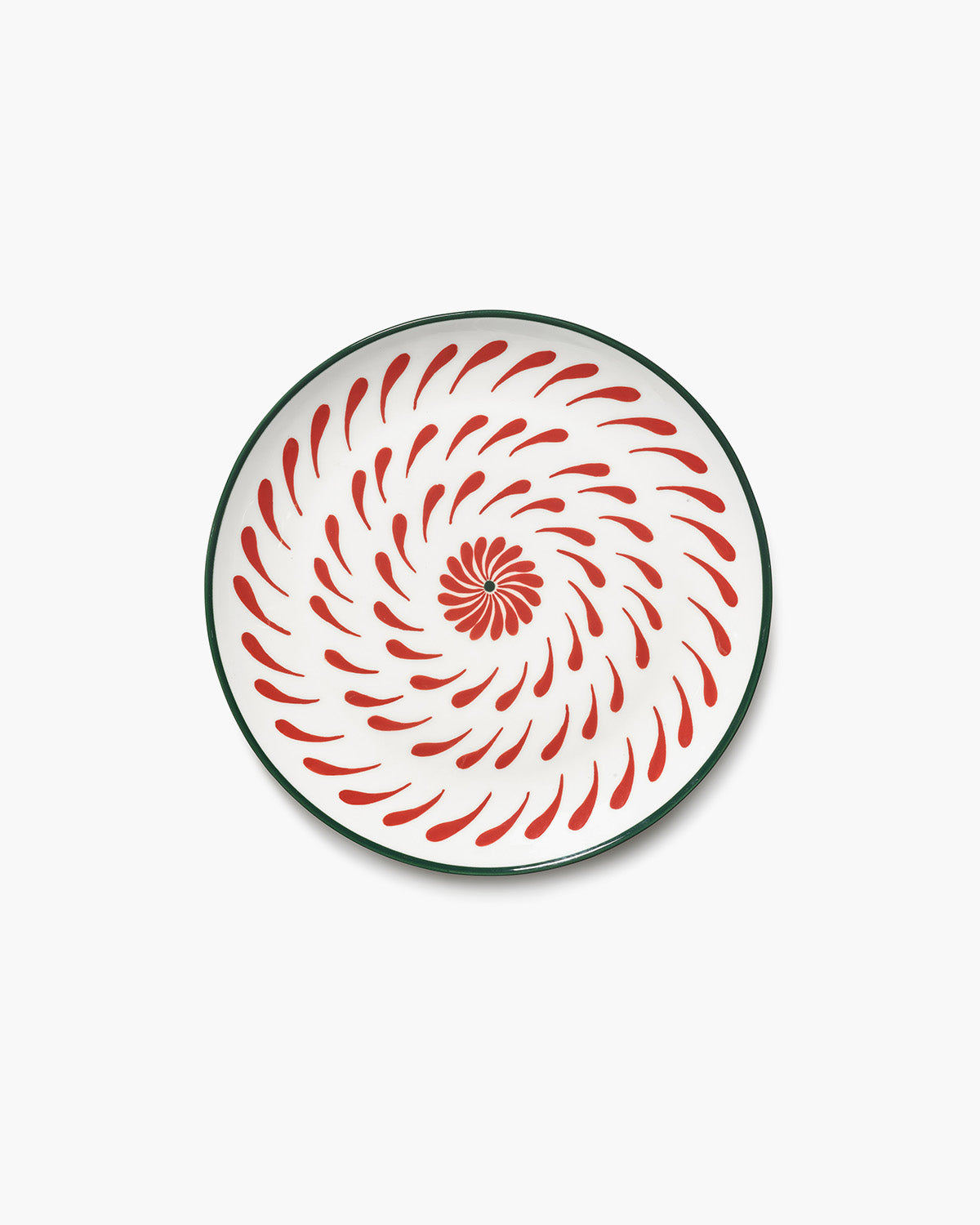 Serax Bazaar Dinner plate talíř červeno-zelený 4 ks